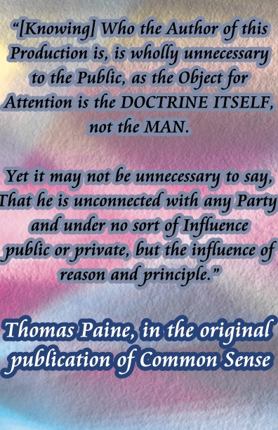 unnecessary to know the author - 1